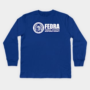 FEDRA horizontal Kids Long Sleeve T-Shirt